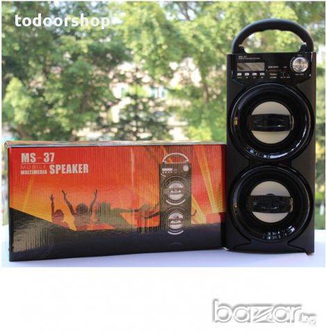 Мобилна аудио система MS-37 , снимка 2 - Аудиосистеми - 12455398