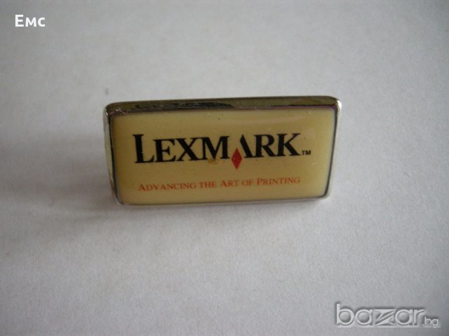 Продавам значка Lexmark , снимка 2 - Други ценни предмети - 13600939
