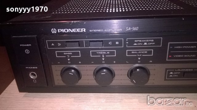 pioneer-stereo amplifier-made in japan-внос швеицария, снимка 5 - Ресийвъри, усилватели, смесителни пултове - 19699524