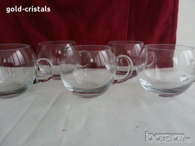  Кристални чаши , снимка 1 - Антикварни и старинни предмети - 19984997