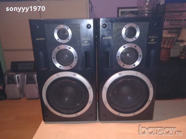 anitech classic 1 3way-51х28х21см-2бр тонколони, снимка 3 - Тонколони - 20708964