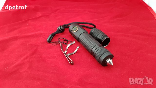 Мощен ежедневен(EDC) 4 емитерен прожектор 1500-4500lm/USB зареждане, снимка 5 - Екипировка - 23208974