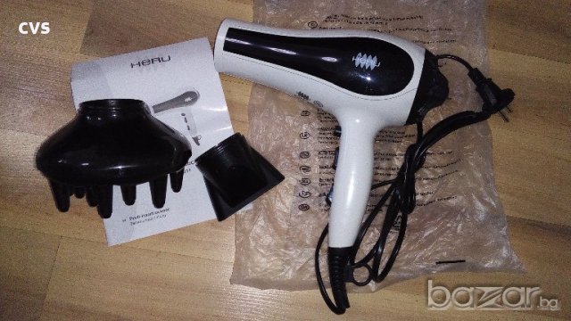Сешоар с дифузер 2200W, 2 скорости, 3 степени на темп. - нови, немски! , снимка 6 - Сешоари - 19259436