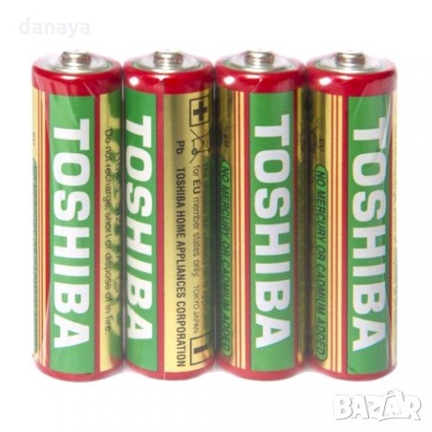 776 Батерия TOSHIBA AA R6KG SP-4TGTE BG комплект от 4 броя батерии, снимка 4 - Друга електроника - 24396437