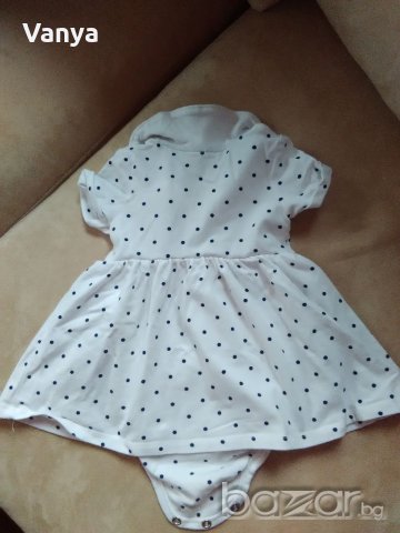 Бебешка боди рокличка