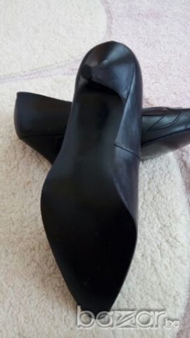 Дамски кожени обувки, номер 37, снимка 3 - Дамски ежедневни обувки - 18882455