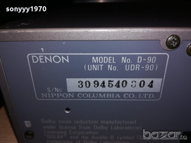 denon-deck-made in germany-внос швеицария, снимка 17 - Ресийвъри, усилватели, смесителни пултове - 20196403