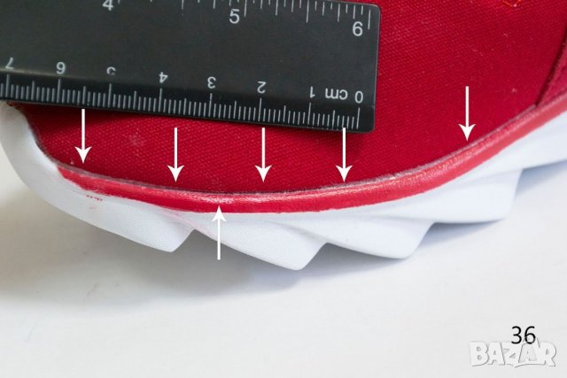 Дамски маратонки в червен цвят марка Beppi , снимка 7 - Кецове - 21850814