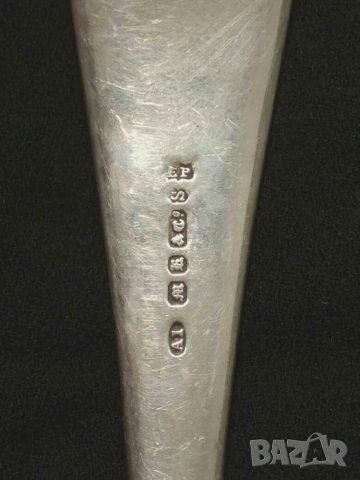 Продавам огромна посребрена лъжица , снимка 3 - Антикварни и старинни предмети - 25458736