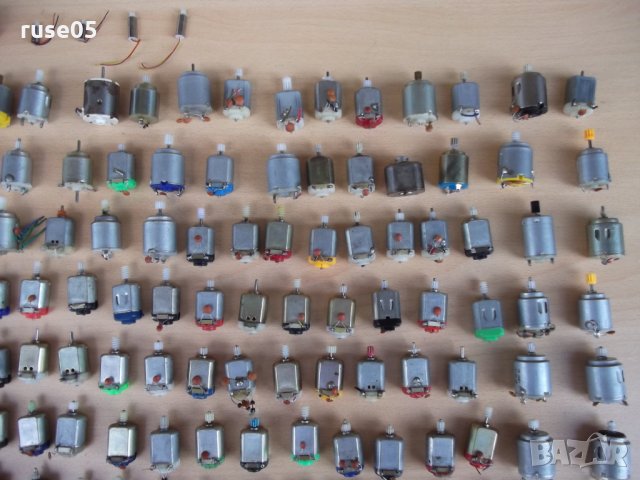 Лот от 178 бр. микроелектродвигатели постоянноток. работещи, снимка 5 - Ключове, контакти, щепсели - 22741164