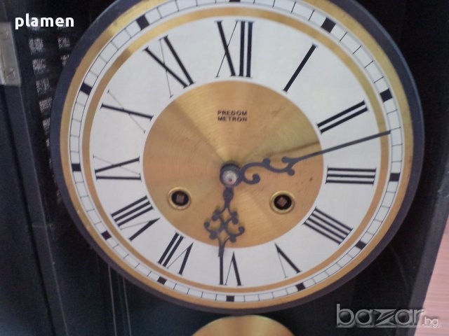 Стенен механичен часовник, снимка 2 - Антикварни и старинни предмети - 17218411