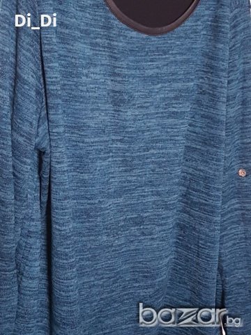 Като нова макси блуза с тюл , снимка 5 - Блузи с дълъг ръкав и пуловери - 20023604
