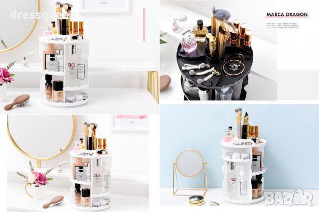 2195 Органайзер за козметика и гримове - въртъящ, снимка 9 - Други - 24892241