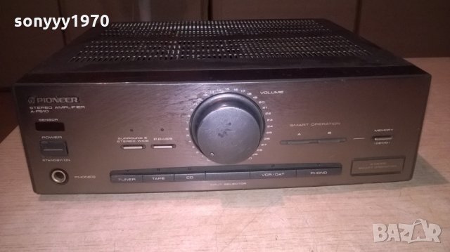 pioneer a-p510 stereo amplifier-made in japan-внос англия, снимка 2 - Ресийвъри, усилватели, смесителни пултове - 26195660