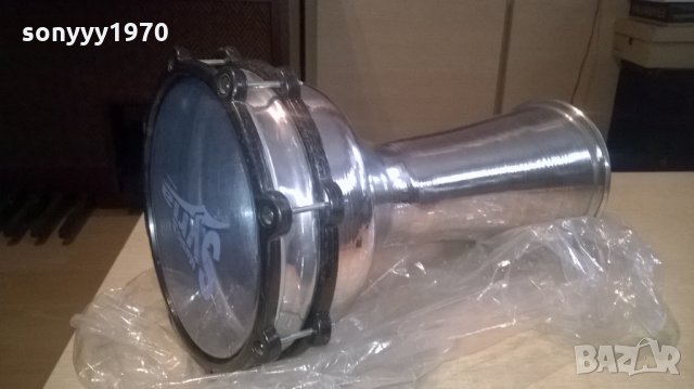 ГОЛЯМАТА НОВАТА-алуминиева тарамбука-внос сирия-40х25см, снимка 2 - Ударни инструменти - 22550843