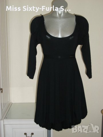 MISS SIXTY-нова черна рокля Мис Сиксти-S/M размер , снимка 3 - Рокли - 12506646