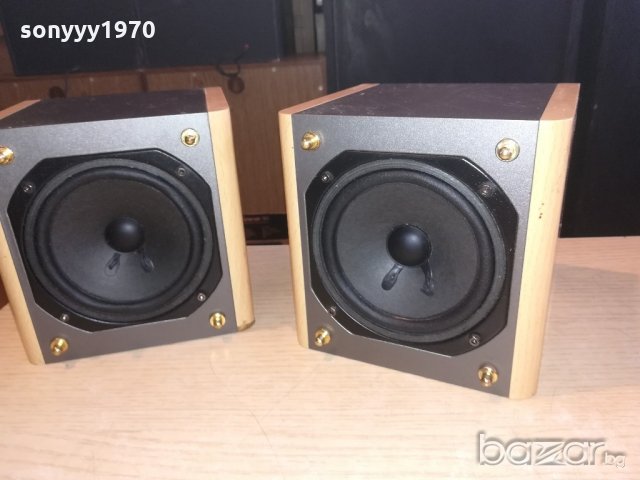 поръчани-sansui-2бр тонколони-внос швеицария-14х14х14см, снимка 3 - Ресийвъри, усилватели, смесителни пултове - 21178699