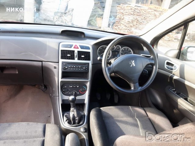 Peugeot 307 2.0 HDI, снимка 14 - Автомобили и джипове - 20508581