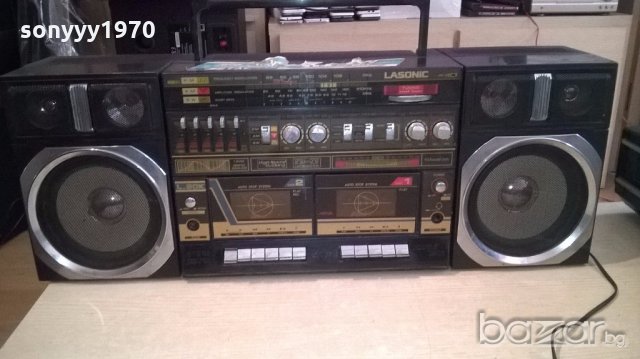 lasonic with disco light-голям двукъсетъчен-АНТИКА, снимка 6 - Ресийвъри, усилватели, смесителни пултове - 19438838