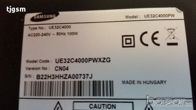 SAMSUNG UE32C4000PW на части, снимка 8 - Части и Платки - 15843210