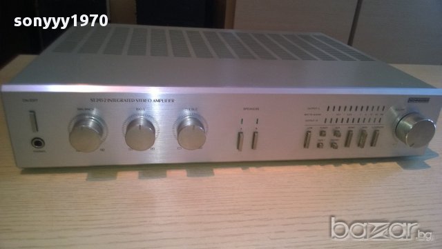 schneider st2452/00-stereo amplifier-made in belgium-внос швеицария, снимка 8 - Ресийвъри, усилватели, смесителни пултове - 11389051