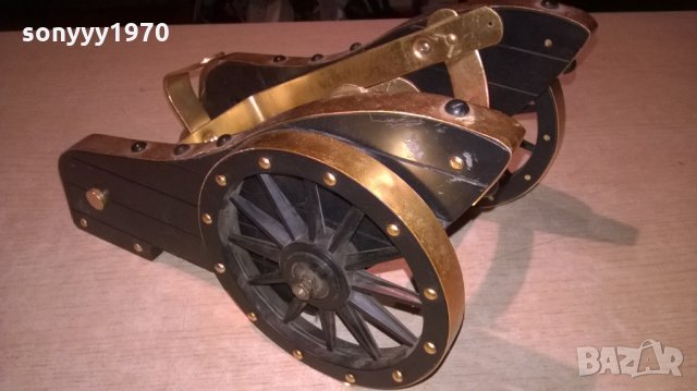 руска антика-топ с колела-25х20х15см, снимка 2 - Колекции - 23979995