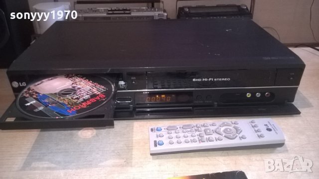 lg rc388 dvd recorder & video recorder+remote-внос швеицария, снимка 6 - Плейъри, домашно кино, прожектори - 24877255