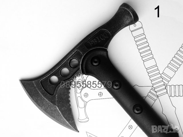 Тактическа Брадва Томахавка TOMAHAWK EAGLE SOG 3 модела, снимка 3 - Градински инструменти - 22528112