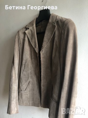 Дамско сако естествен велур на Betty Barclay, снимка 6 - Сака - 22674415