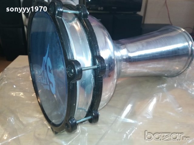 НОВА тарамбука-40х25см-алуминиева от сирия, снимка 1 - Ударни инструменти - 20127310