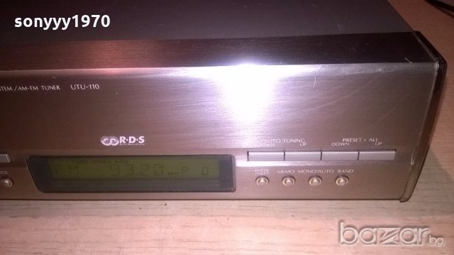 denon utu-110 tuner/rds-made in germany-внос англия, снимка 10 - Ресийвъри, усилватели, смесителни пултове - 19253393