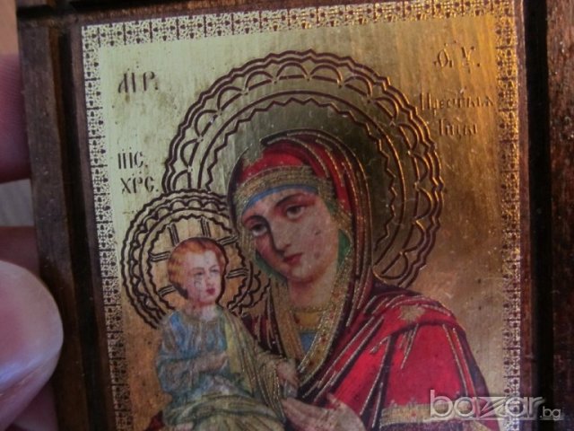 †  православна икона света богородица, Дева Мария с Младенеца в корпус , снимка 2 - Икони - 18777795