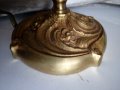 барокова нощна лампа от бронз, снимка 3