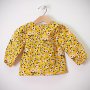 Блузка в жълто на цветчета - 86/92см./10681/, снимка 2