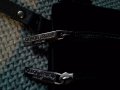 Нова чанта/клъч кадифе Giorgio Armani Velvet Black Wristlet оригинал, снимка 16