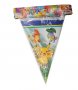 Pokemon Покемон Пикачу Парти Гирлянд Знаменца Флаг Банер, снимка 2