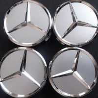 Капачки за джанти за Мерцедес 75мм Mercedes Benz, снимка 4 - Аксесоари и консумативи - 24613525