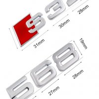 Емблеми S-3, "S line", снимка 7 - Аксесоари и консумативи - 20374194