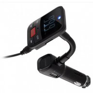 Автомобилен Bluetooth FM трансмитер с USB зарядно за GSM, снимка 2 - Аудиосистеми - 16474879