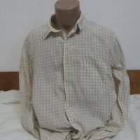 Мъжка риза с дълъг ръкав от лен We, снимка 1 - Ризи - 25769736