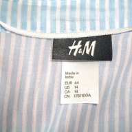 Рокля тип риза от много фин индииски памук ”Н&М”® / голям размер , снимка 14 - Рокли - 14788752