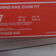 Nike ZOOM FIT AGILITY номер 38 дамски оригинални маратонки, снимка 6 - Маратонки - 15030803