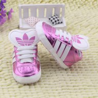 бебешки маратонки буйки обувки адидас adidas baby violetПромоция, снимка 4 - Детски маратонки - 8243429