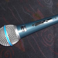 shure profi microphone-жичен и марков-внос швеицария, снимка 2 - Микрофони - 23795753