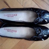 Обувки от естествена кожа тип балеринки , снимка 3 - Дамски обувки на ток - 25198581