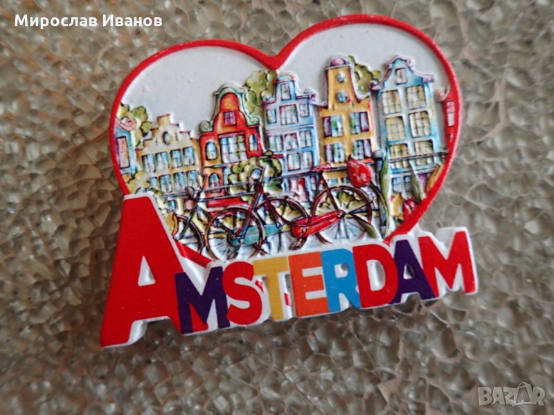 ** Сърце Амстердам ** - огрмно разнообразие от магнити, снимка 1