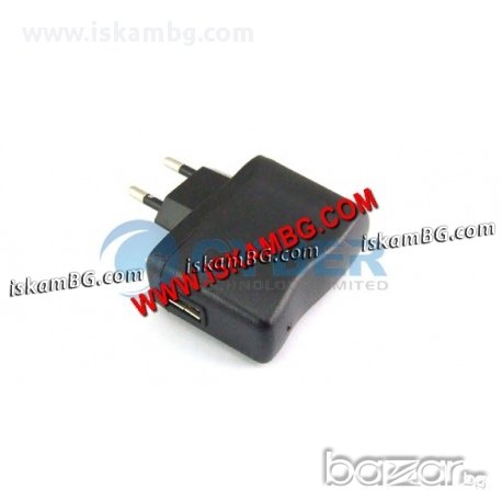 USB зарядно - Адаптер за USB за IPod MP4 MP3 и др. - код USB адаптер 220V, снимка 1