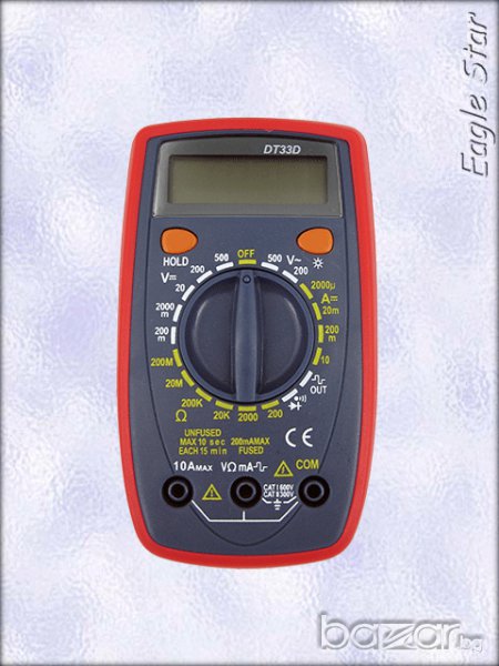 Мултицет - Мултимер DT-33D, снимка 1