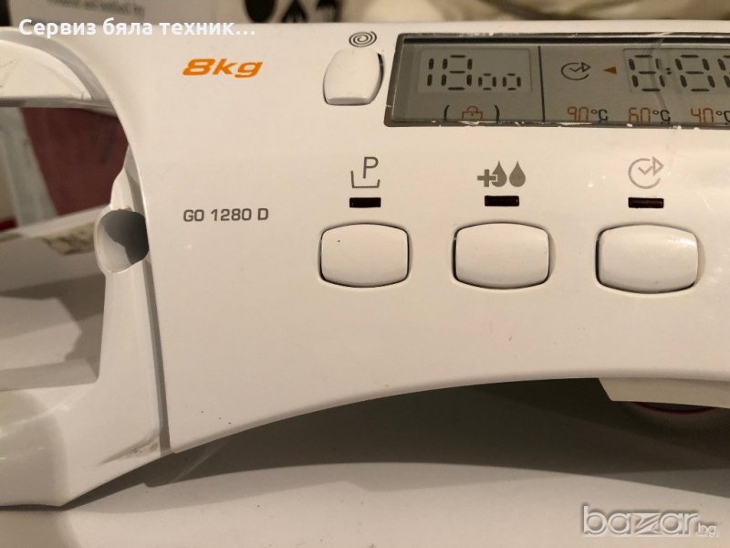 Продавам отлична управляваща и горна платка с целият панел за пералня Candy GO 1280 D, снимка 1