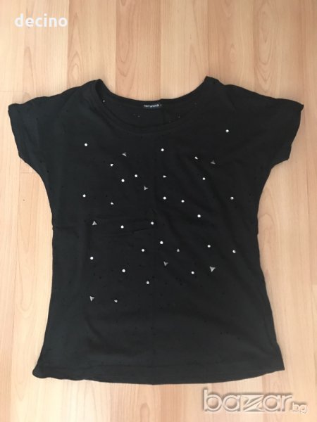 Черна тениска Terranova, снимка 1